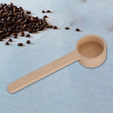 Maxbell Wooden Coffee Spoons Measuring Cup Measuring Tools for Shop Kitchen Home 16.8cmx4.7cm