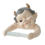 Maxbell Resin Paper Roll Holder Paper Towel Holder Holder for Home Kitchen Decor Boy