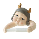 Maxbell Resin Paper Roll Holder Paper Towel Holder Holder for Home Kitchen Decor Girl