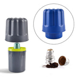 Maxbell Capsule Coffee Residue Bucket Coffee Dump Bin Cafe Shop blue