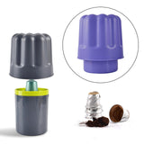Maxbell Capsule Coffee Residue Bucket Coffee Dump Bin Cafe Shop purple