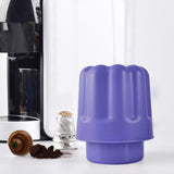 Maxbell Capsule Coffee Residue Bucket Coffee Dump Bin Cafe Shop purple