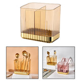 Maxbell Cutlery Spoon Fork Storage Rack Holder Flatware Tableware Drain Basket Yellow