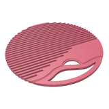 Maxbell Silicone Table Mat Heat Resistant Non Slip Placemat  Red