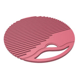 Maxbell Silicone Table Mat Heat Resistant Non Slip Placemat  Red
