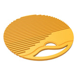 Maxbell Silicone Table Mat Heat Resistant Non Slip Placemat  Yellow