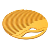 Maxbell Silicone Table Mat Heat Resistant Non Slip Placemat  Yellow