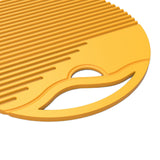 Maxbell Silicone Table Mat Heat Resistant Non Slip Placemat  Yellow