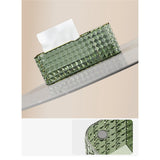 Maxbell Portable Tissue Cover Napkin Dispenser for Bedroom Dining Table Desktop Green