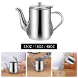 Maxbell Kitchen Oil Filter Bottle Sauce Vinegar Pourer Pots with Filter 32oz