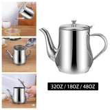 Maxbell Kitchen Oil Filter Bottle Sauce Vinegar Pourer Pots with Filter 32oz