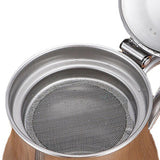 Maxbell Kitchen Oil Filter Bottle Sauce Vinegar Pourer Pots with Filter 32oz