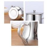 Maxbell Kitchen Oil Filter Bottle Sauce Vinegar Pourer Pots with Filter 48oz