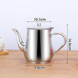 Maxbell Kitchen Oil Filter Bottle Sauce Vinegar Pourer Pots with Filter 48oz