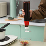Maxbell Household  Portable Syrup Bottle Nozzle Oil Sprayer Nozzle Black