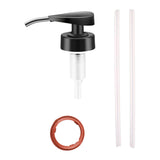 Maxbell Household  Portable Syrup Bottle Nozzle Oil Sprayer Nozzle Black