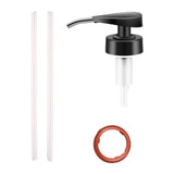 Maxbell Household  Portable Syrup Bottle Nozzle Oil Sprayer Nozzle Black