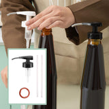 Maxbell Household  Portable Syrup Bottle Nozzle Oil Sprayer Nozzle Black