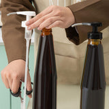 Maxbell Household  Portable Syrup Bottle Nozzle Oil Sprayer Nozzle White