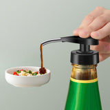 Maxbell Household  Portable Syrup Bottle Nozzle Oil Sprayer Nozzle White