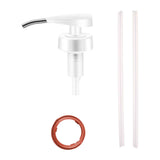 Maxbell Household  Portable Syrup Bottle Nozzle Oil Sprayer Nozzle White
