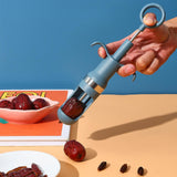 Maxbell Multifunction Fruit Core Remover Olive Pitter Tool for Home Red Date Jujube Blue