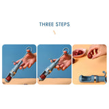 Maxbell Multifunction Fruit Core Remover Olive Pitter Tool for Home Red Date Jujube Blue