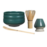 Maxbell Japanese Matcha Whisk Holder Matcha Scoop Ceramics Matcha Whisk Holder Matt green