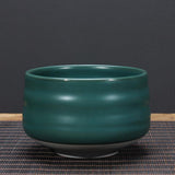 Maxbell Japanese Matcha Whisk Holder Matcha Scoop Ceramics Matcha Whisk Holder Matt green