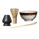 Maxbell Japanese Tea Bowl Kit 4Pcs Exquisite Tea Ceremony Traditional A