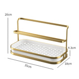 Maxbell Decorative Mugs Drying Rack Detachable Storage Shelf for Countertop Kitchen Small