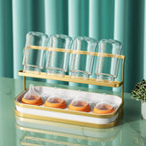 Maxbell Decorative Mugs Drying Rack Detachable Storage Shelf for Countertop Kitchen Small