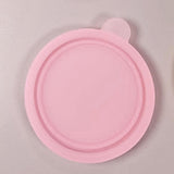 Maxbell Reusable Condiment Cup with Lids Stainless Steel for Kids Lunch Box Picnic Pink