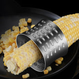 Maxbell Manual Corn Thresher Peeling Corn Artifact Rotary for Device Kitchen