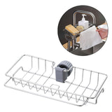 Maxbell Multipurpose Drain Basket Adjustable Sink Caddy for Kitchen Sink Counter