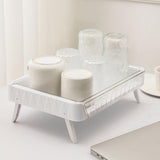 Maxbell Mug Drying Rack Storage Organizer Tray for Cabinet Kitchen Countertop Home S