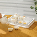 Maxbell Mug Drying Rack Storage Organizer Tray for Cabinet Kitchen Countertop Home S