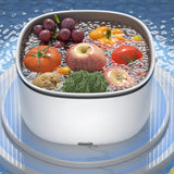 Maxbell Electric Kitchen Colander Drain Basket Double Layer Strainer Drain Baskets