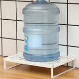 Maxbell Multipurpose Spice Storage Holder Seasoning Jar Holder for Pantry Cupboard White