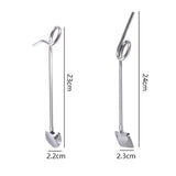 Maxbell Straws Spoons Coffee Stirrer Multifunctional for Stirring Coffee Cocktail Style B