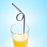 Maxbell Straws Spoons Coffee Stirrer Multifunctional for Stirring Coffee Cocktail Style B
