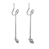 Maxbell Straws Spoons Coffee Stirrer Multifunctional for Stirring Coffee Cocktail Style C
