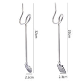 Maxbell Straws Spoons Coffee Stirrer Multifunctional for Stirring Coffee Cocktail Style D