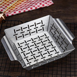 Maxbell Stainless Steel grill Accessories BBQ Grill Pan Grilling Bowl M