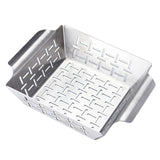 Maxbell Stainless Steel grill Accessories BBQ Grill Pan Grilling Bowl M