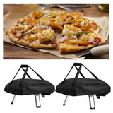 Maxbell Pizza Oven cover Outdoor Pizza Oven Cover With 2 Adjustable Webbing 30x23.5x8.5 inch