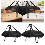 Maxbell Pizza Oven cover Outdoor Pizza Oven Cover With 2 Adjustable Webbing 30x23.5x8.5 inch