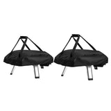 Maxbell Pizza Oven cover Outdoor Pizza Oven Cover With 2 Adjustable Webbing 30x23.5x8.5 inch