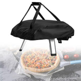 Maxbell Pizza Oven cover Outdoor Pizza Oven Cover With 2 Adjustable Webbing 30x23.5x8.5 inch