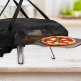 Maxbell Pizza Oven cover Outdoor Pizza Oven Cover With 2 Adjustable Webbing 30x23.5x8.5 inch